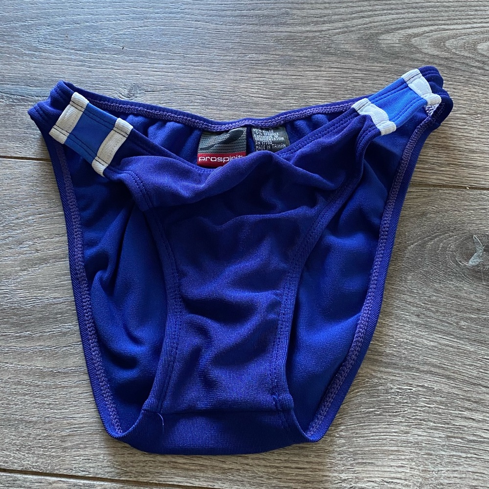 Prospirit vintage bikini bottoms. High rise side. Sz S